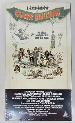 NIP National Lampoon's Class Reunion VHS Tape ABC Pictures Sealed 1982 - Image 1 of 4