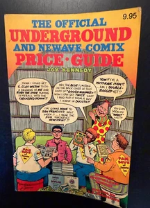 Official Underground & Newave Comix Price Guide - HC - VF+ 8.5 1982 1st Printing - Picture 1 of 1