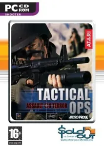 TACTICAL OPS ASSAULT ON TERROR PC CD ROM NEW SEALED MICRO PROSE FREE UK POST 250 - Picture 1 of 1