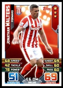 Match Attax 2015-2016 Jonathan Walters Stoke City No. 249