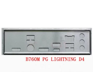 Shield I/O IO Backplate For ASRock B760M PG LIGHTNING D4 Motherboard - Bild 1 von 1