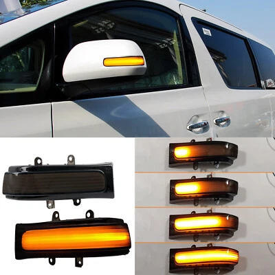 Side Mirror Turn Signals Sequential Lights for Toyota RAV4 Highlander 2008-2012 — 第 1/4 张图片