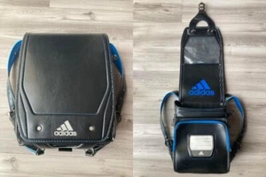 Randoseru Japanese School Bag Kid's Backpack adidas Black BlueJapan #472 - Picture 1 of 11