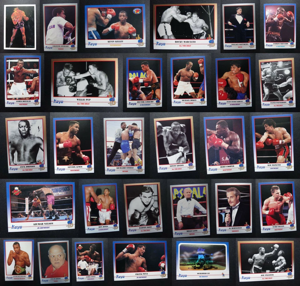 1991-1992 Kayo Boxing Trading Cards Complete Your Set You U Pick From List 1-250 - Image 1 of 1