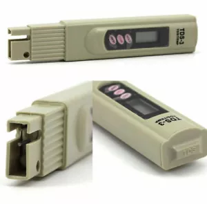 Water Hardness Test Meter Kit 3 Button Digital TDS @ Temperature Calibration A77 - Imagen 1 de 1