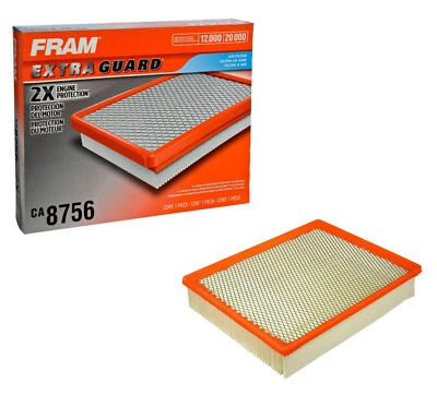 GENUINO MARCO EXTRA PROTECTOR 2X Filtro de Aire Protección Motor CHEV GMC + CA8756 NUEVO Foto 1 de 3