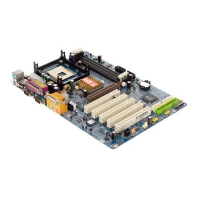 Motherboard ATX GIGABYTE Ga-8sr533p Rev:3 .0 Socket 478 DDR AGP PCI - Image 1 of 3