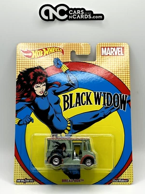 2017 Hot Wheels Premium Pop Culture Women of Marvel Black Widow Bread Box - Image 1 of 2