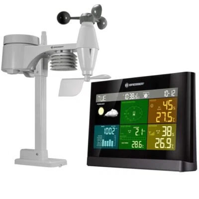Bresser 5-in-1 Comfort Weather Station with Colour Display Blk  7002550CM3000 - Image 1 of 4
