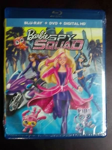 BARBIE~SPY SQUAD~2016 NEW SEALED BLU-RAY + DVD + DIGITAL HD~BARBIE TERESA RENEE - Picture 1 of 2