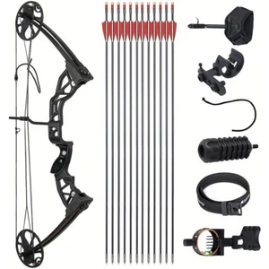 SF Compound Bow Archery For Adults, 0-70 Lbs Draw Weight, 19"-30"Draw Length - Picture 1 of 6