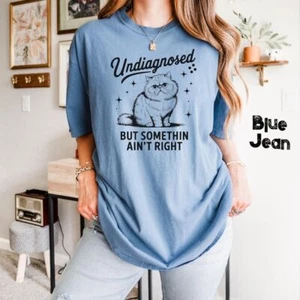Funny Cat T-Shirt | Unisex Humor Tee | Gift for Cat Lovers - Picture 1 of 3