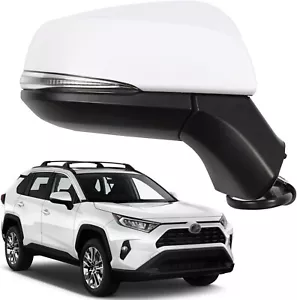 Espejo retrovisor lateral de coche para Toyota RAV4 2019-2024 luz giratoria eléctrica térmica TO1321384 (DERECHA) - Imagen 1 de 5