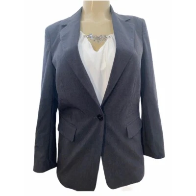 American Eagle Womens Gray Blazer Jacket Size XS NWT - Image 1 of 4