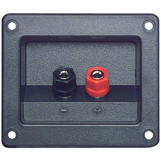 PARTS EXPRESS Recessed Speaker Terminal Banana 5-Way Binding Posts