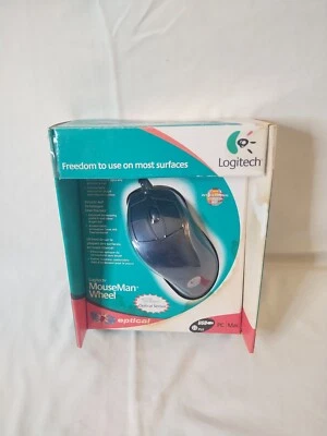 Logitech MouseMan Ratón Óptico Dual NO Inalámbrico M-BL63B ¡NUEVO EN CAJA! ¡NUEVO! Foto 1 de 4