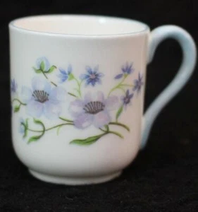 Shelley BLUE ROCK DAINTY SHAPE Toy Cup Bone China 13591 GREAT CONDITION - Picture 1 of 5