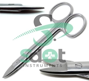 10 Pcs Crown Scissors 4.5” Straight Cutting Dental Orthopedics Instruments By Sd - Picture 1 of 5