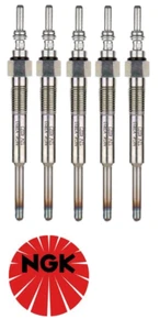 SET OF 5 NGK GLOW PLUGS FOR VOLKSWAGEN ACV AUF AYC AVR ANJ TURBO DIESEL 2.5L I5 - Picture 1 of 1