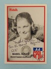 1995/96 Fritsch AAGPBL Mabel Holle Signed Auto #84 Card