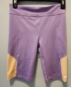 Nike Girls Athletic Tight Fit Training Shorts DriFit Technology Lavender Size XL - Picture 1 of 7