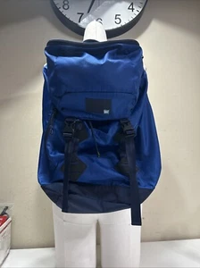 New Era Laptop Backpack Gray Full Zip Wide Opening Padded Straps EUC - Picture 1 of 11