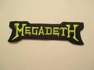 Music Patch Megadeth Rock Music Sew On Free shipping - Picture 1 of 2