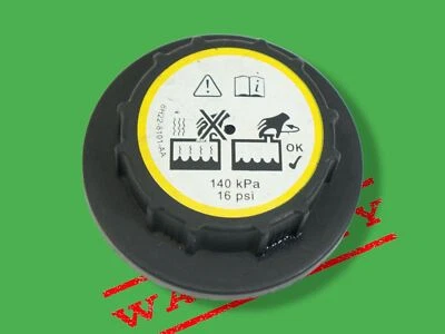 2009-2011 jaguar xf x250 4.2l engine motor water coolant tank cover lid plug oem - Image 1 of 4