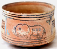 Ancient Indus Valley, Harappan/Mohenjo-Daro 2700-2000 BCE Elephant Bowl Pottery
