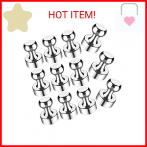 12Pcs Strong Magnets for Whiteboard, Fridge, Kitchen, Office - Picture 1 of 2