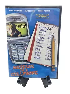 Message in a Cell Phone DVD 2000 Movie 2002 Nick Whitaker James Laub Family - Imagen 1 de 7