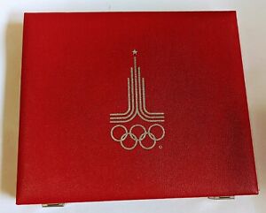 1980 Olympics Russia Coin Collection 14x 10r 14x 5r 90% Silver Coins USSR 699g.