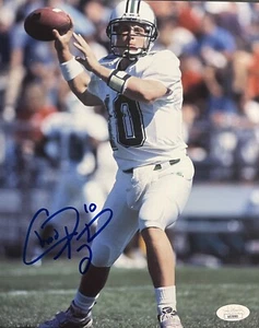Chad Pennington Signed Autographed Marshall Thundering Herd 8x10 Photo JSA COA - Picture 1 of 2