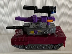 Transformers G1 1988 QUAKE complete tank figure set targetmasters 3 - Picture 1 of 13