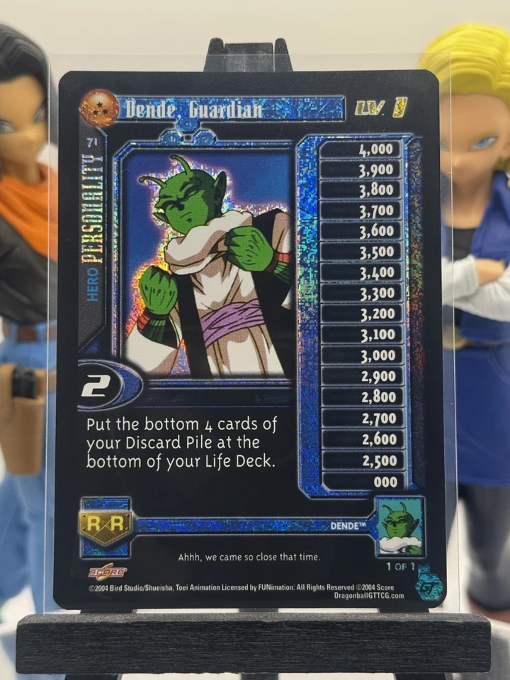 Dragon Ball GT TCG Dende Guardian LV1 71 Super 17 Saga 1st Alt Foil! - Image 1 of 1