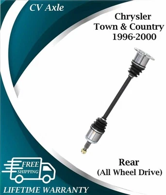 Nuevo eje trasero OE para Chrysler Town & Country 1996-2000 4x4 garantía de por vida Foto 1 de 4