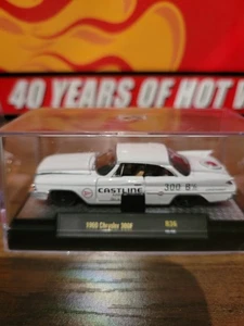 M2 Machines 1960 Chrysler 300F R36 White Casrline Race Car - Picture 1 of 4