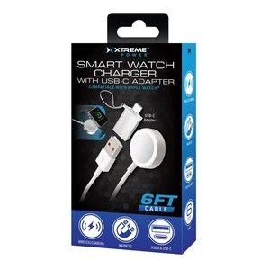 SmartWatchCharger W/ 6-Foot MagneticWireless Chargin Cable for AppleWatch Series - Picture 1 of 10