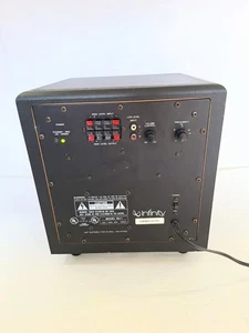 Infinity BU-1 altoparlante subwoofer alimentato suono surround 8" - Foto 1 di 8