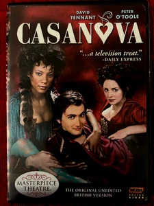 Casanova (DVD 2006 PBS sehr guter Zustand) David Tennant, Laura Fraser, Peter O'Toole - Bild 1 von 3