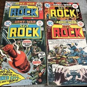Our Army at War #276,#277,#278,#279 Sgt. Rock DC Joe Kubert April 1975 - Picture 1 of 24