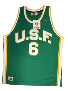 Bill Russell USF #6 SF Legends Throwback Jersey Men's XXL NWT - Picture 1 of 6