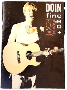 @ JASON DONOVAN Doin fine 90+ original concert program with gatefold centre - Picture 1 of 4