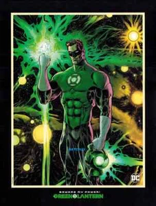 LIAM SHARP GREEN LANTERN #1 ORIGINAL PROMO POSTER ART PRINT DC COMICS G MORRISON - Picture 1 of 1