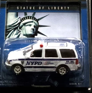 Greenlight 02 2002 NYPD Ford Expedition Police City Wheels New York 1/4000 - Picture 1 of 3