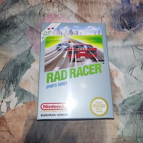 RAD RACER NES NUEVO SIN ABRIR
