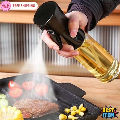 300ML Leak-Proof Oil Spray Bottle Olive Vinegar Dispenser for Cooking BBQ - Image 1 of 4