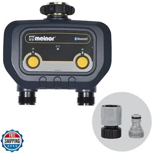 Melnor 65183AMZ Bluetooth Hose Timer, 2-Zone Programmable Watering Timer, Qui - Picture 1 of 5