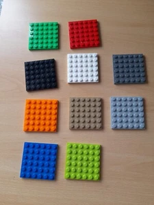 Lego Plate, 6 x 6, 3958, Qty 2 - Picture 1 of 8