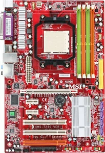 scheda madre mainboard MSI MS-7260 socket AMD AM2 DDR2 ver : 1.0 - Foto 1 di 1